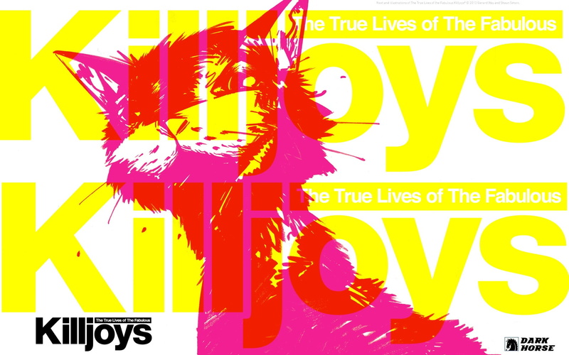 the true lives of the fabulous killjoys danger days my chemical romance better living industries dark horse comic books, 1080P