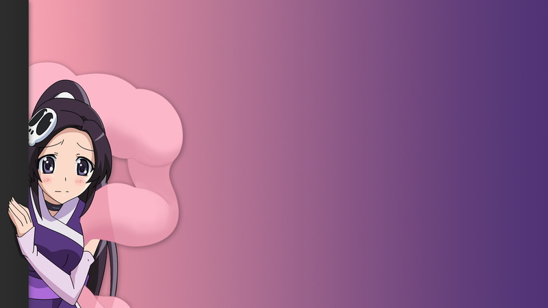 purple, females, women, young women, 1080P, pink color, looking at camera, young adult, human body part, indoors, happiness, disguise, one person, portrait