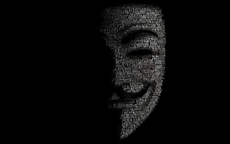 Anonymous, studio shot, Dark, art and craft, digital composite, fawkes, 1080P, human representation, Typography, architecture, creativity, guy, indoors