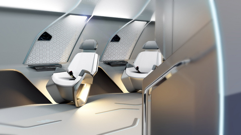 Hyperloop capsule, Interior, 2K