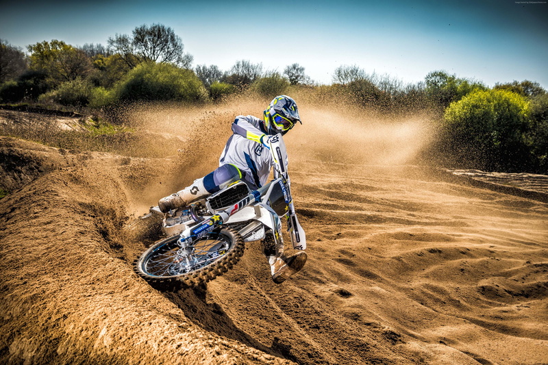 Husqvarna TC250, drift, motocross range unveiled, 4K