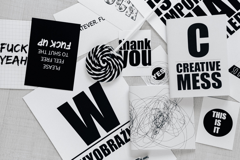 text, typography, sign, technology, flat lay, quotes, typo, words, business, capital letter, arrow symbol, communication, close-up, monochrome, still life