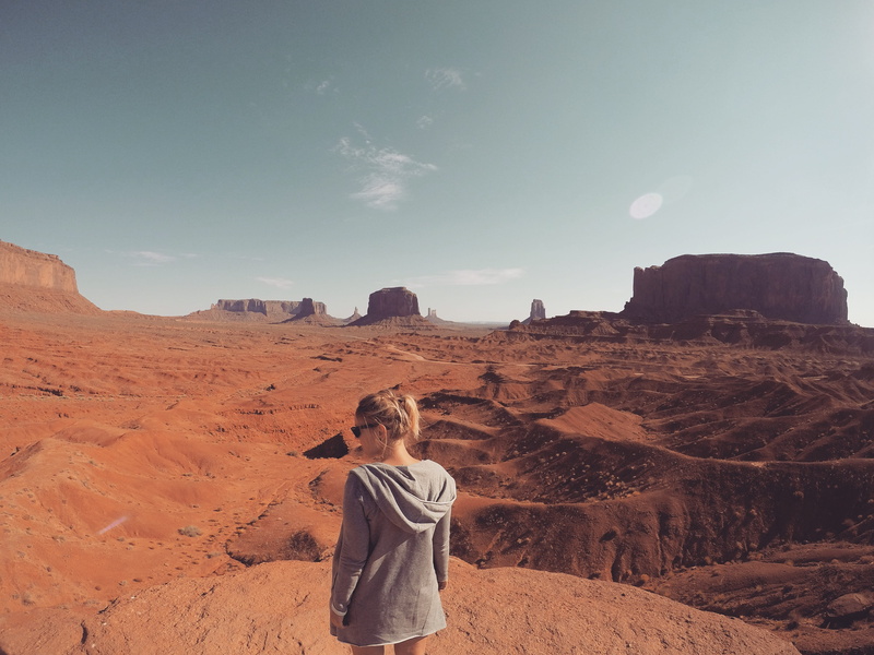 remote, desert, solid, yes, hood, sky, tranquil scene, scenics - nature, climate, rock formation, standing, nature, land, valley, beauty in nature, rear view