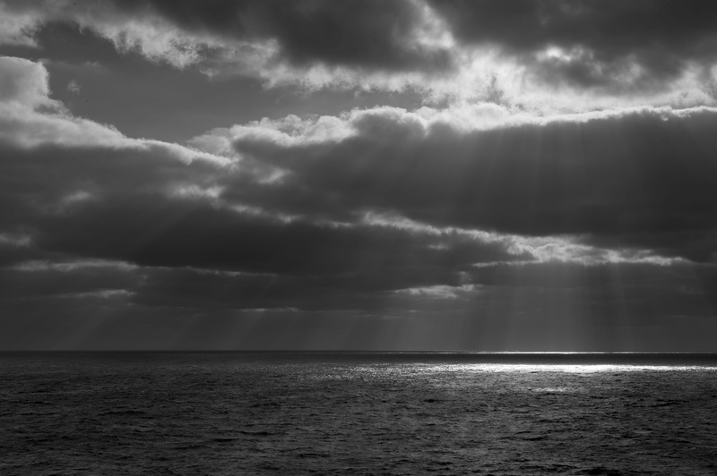 cargo vessel travel, white, no people, sea, cloud - sky, sunlight, horizon over water, sky, 4K, weather, water, highlight, filtered, travel, scenics - nature