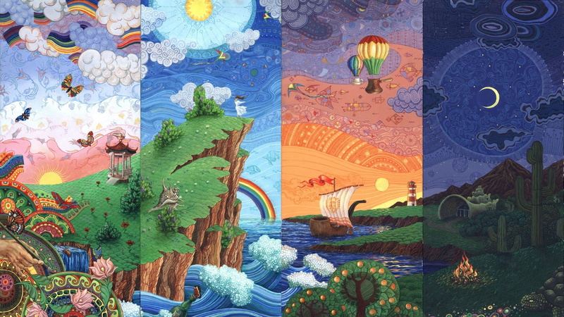 no people, 1080P, close-up, built structure, day, plant, representation, multi colored, tree, wall - building feature, creativity, outdoors, ornate, colour haze she said digital art nature sea rainbows sun moon butterfly balloon ship pipe colorful lighthouse clouds sky