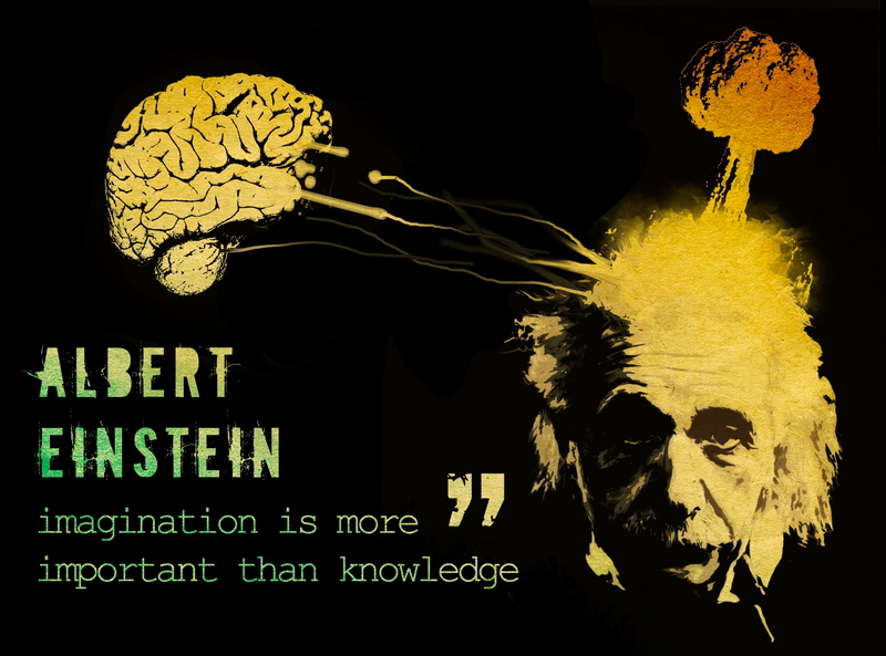 albert, spooky, art and craft, Einstein, black background, Artistic, skeleton, quote, Typography, indoors, representation, human face, human skeleton, people