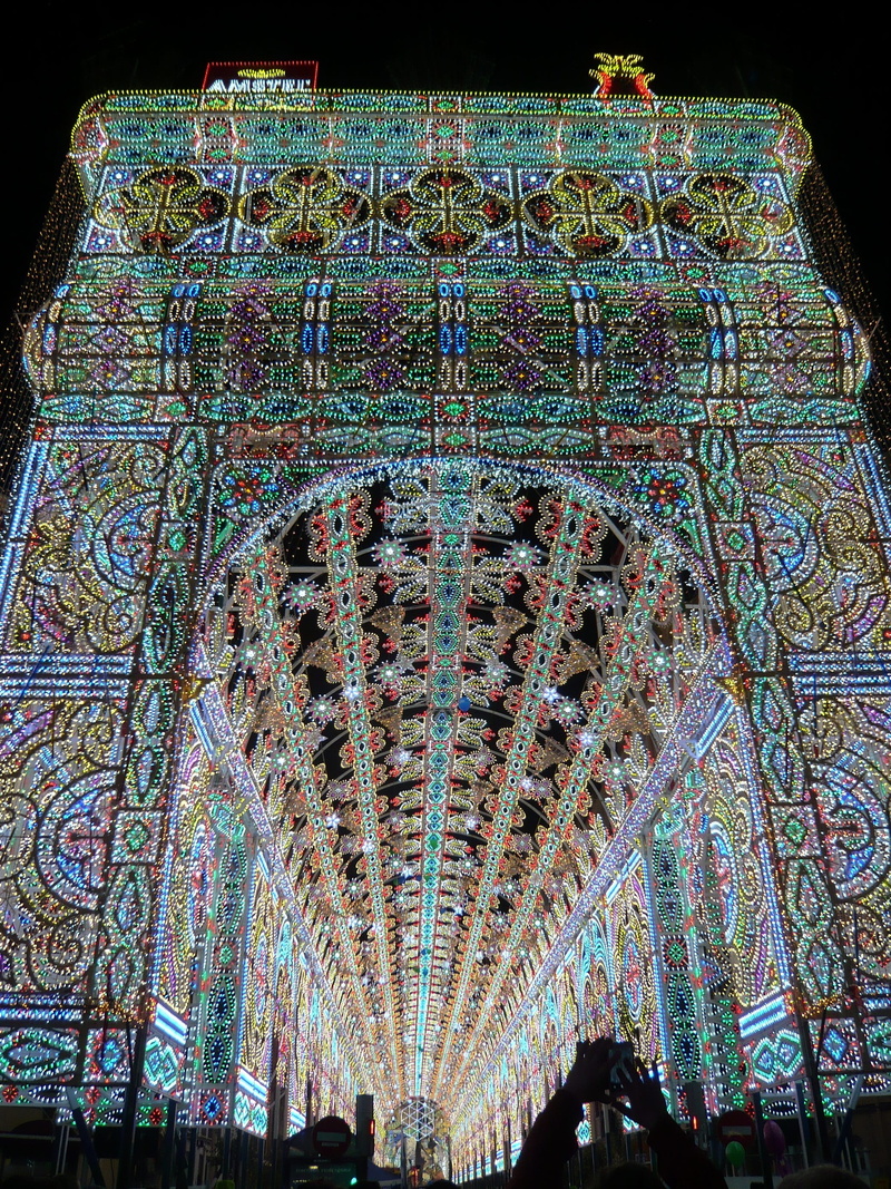 incidental people, 2K, failures, valencia, night, tradition, ornate, multi colored, art and craft, parties, pattern, spain, lighting equipment, illuminated