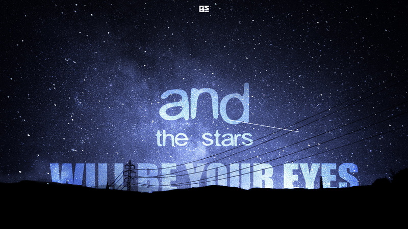 western script, star - space, star field, sign, nature, detectives, text, architecture, star, galaxy, low angle view, 1080P, outdoors, astronomy, no people