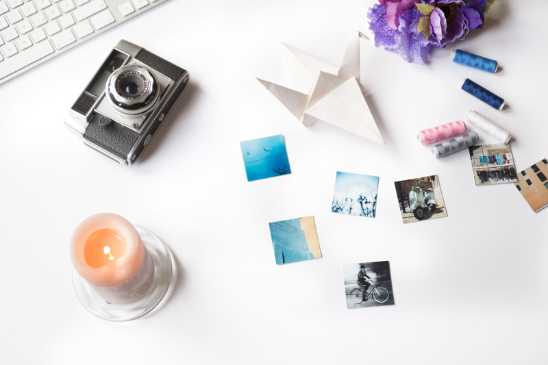 old, flat, studio shot, high angle view, background, creative, website, white background, retro styled, art and craft, desk, the past, group of objects