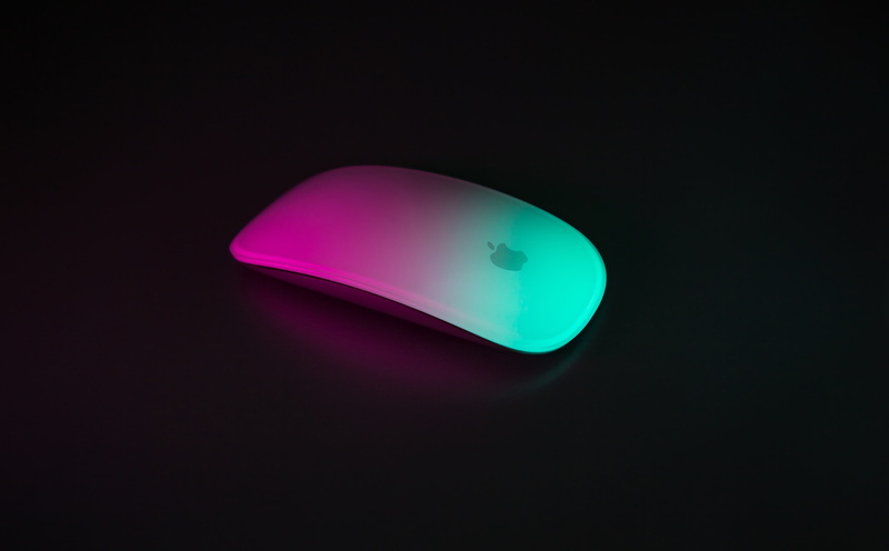 5K, magic, lighting, ComputerMouse, macbookpro, Mouse, Colorful, Computers, magicmouse2, Light, Technology, Dark, LaptopMouse, Hardware, Apple