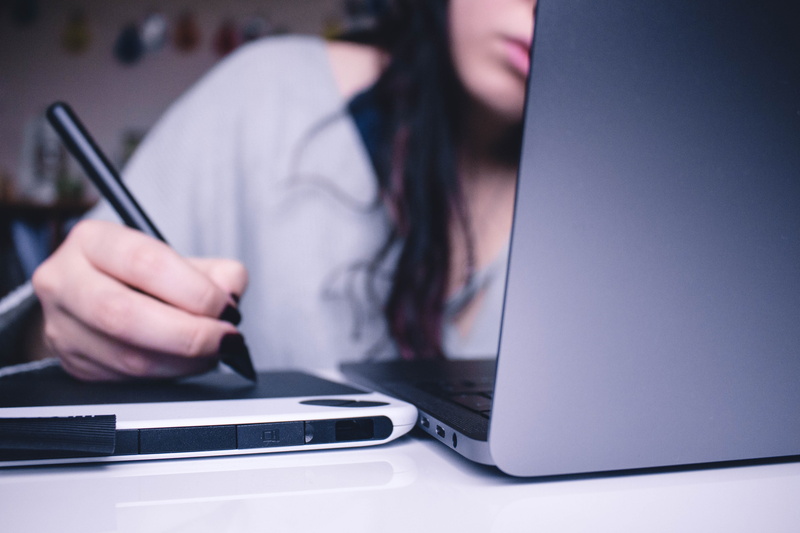 s, connection, u, hand, h, o, female, person, computer, adult, workspace, macbookpro, pen, computer network, typing, laptop, one person, tablet, using