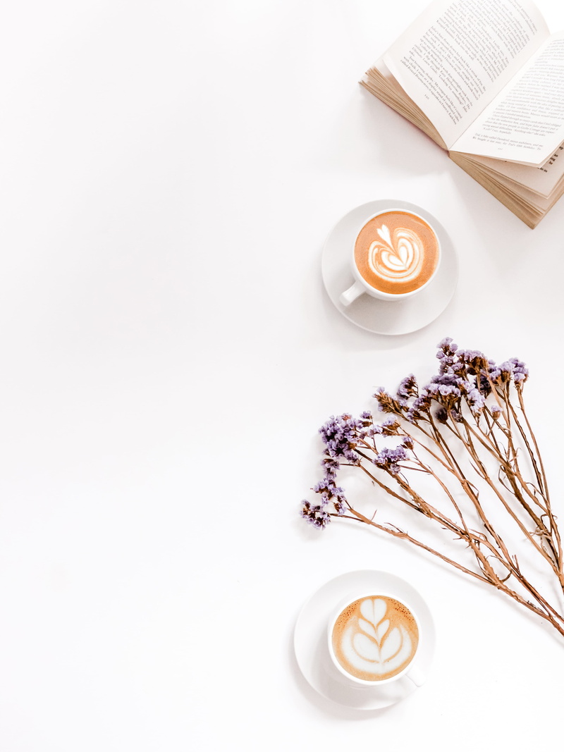 jar, south africa, blogger, jeffreys bay, lady, studio shot, reading, latte, minimal, cappuccino, pottery, copy space, white, herbal, woman, art, potted plant