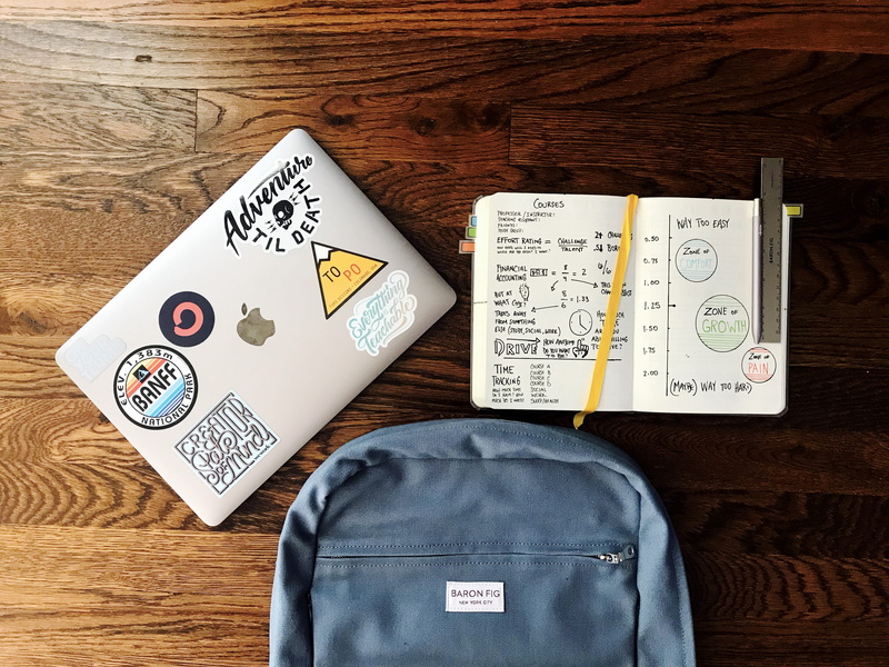 ticket, vacations, table, apple, no People, currency, photography, airplane Ticket, travel, wealth, studying, journey, laptop, business, macbook, bullet journal