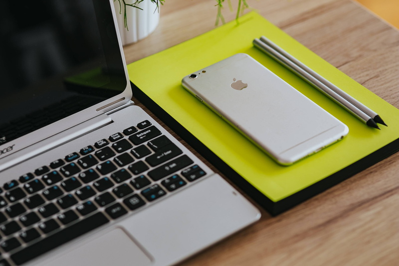 office, communication, pencil, close-up, business, table, notebook, notepad, desk, computer key, no People, Silver, computer, computer Keyboard, 4K, connection