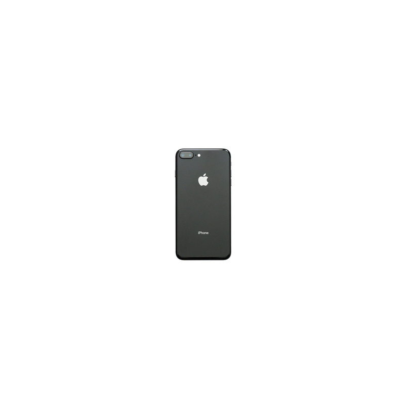 flat, communication, space gray, electricity, black color, iphone 8 plus, minimal, no people, close-up, copy space, surface, camera, back, device, white