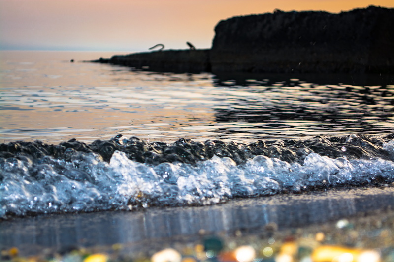 beauty in nature, boulders, tidal bore, beach, wave, land, nature, water, 5K, surf, sand, no people, accumulates, rock - object, day, sea, sport, scenics - nature