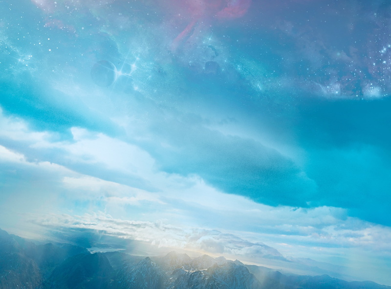 white, low angle view, cloud - sky, Movies, mountain range, skies, landscape, day, tranquility, scenics - nature, Movie, tranquil scene, sky, power in nature