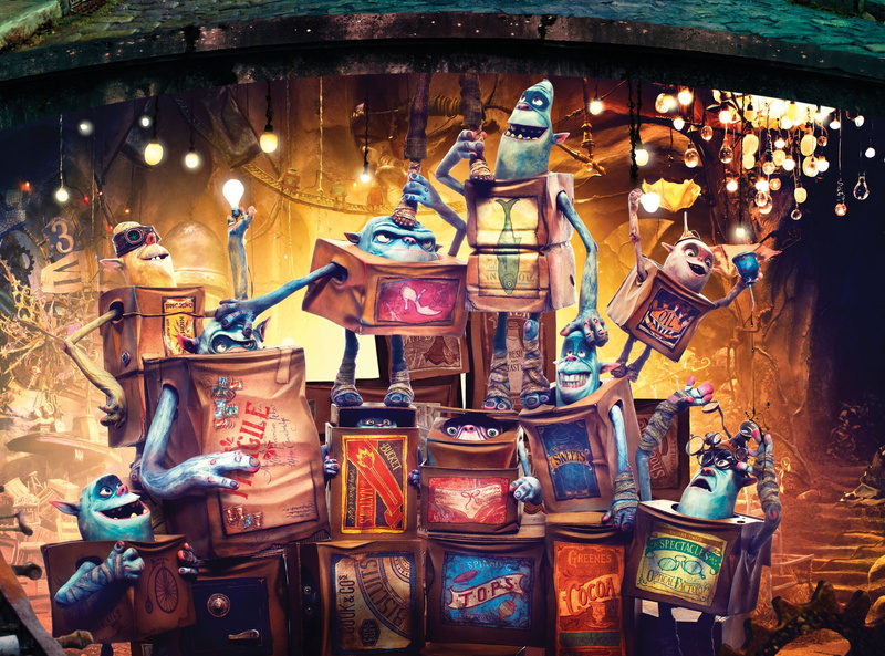 2014, arts culture and entertainment, market, 2K, container, assorted, decoration, choice, Boxtrolls, comedy, multi colored, representation, Fantasy, variation