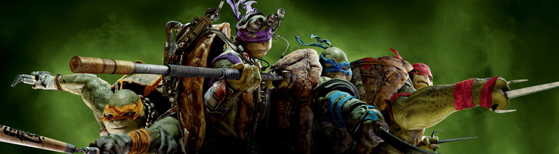 water, 2014, 4K, Raphael, panoramic, focus on foreground, tmnt, religion, art and craft, Ninja Turtles, Donatello, representation, the past, Cartoons