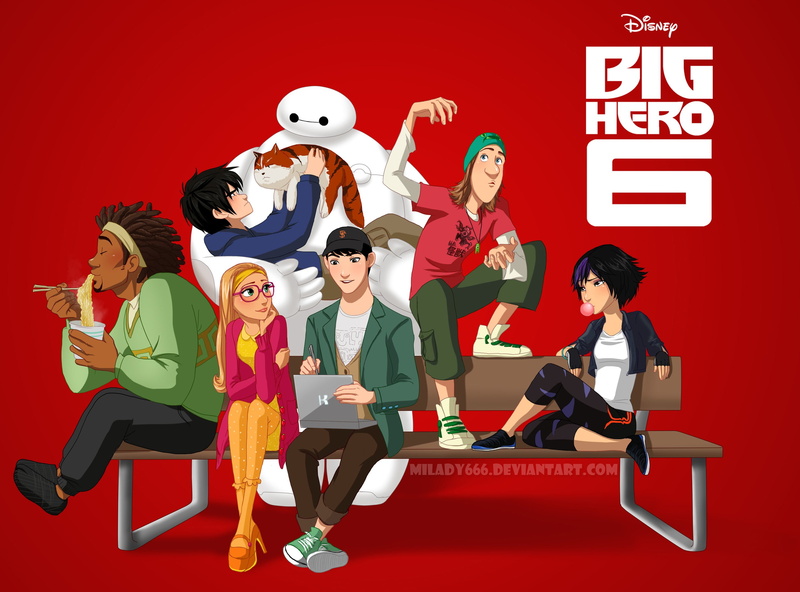 action, superhero, young adult, young men, communication, emotion, food and drink, text, robot, beauty, hero, family, females, human arm, BIG-HERO-6, women