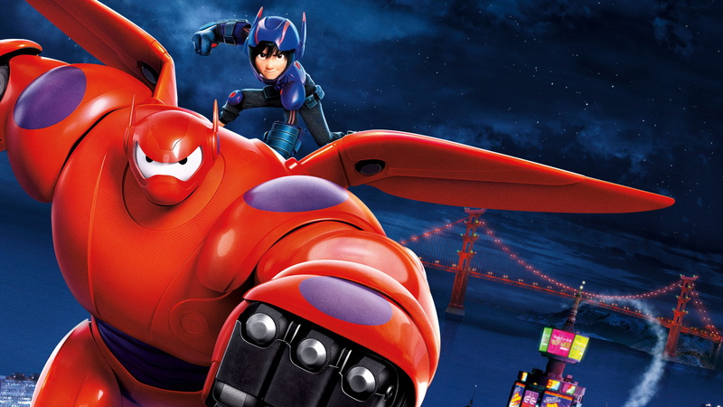 3D, six, cartoon, flight, watch, Hiro Hamada, HD, Big Hero 6, hero, Best Animation Movies of 2015, Baymax, 4K, movie, superhero, review, big