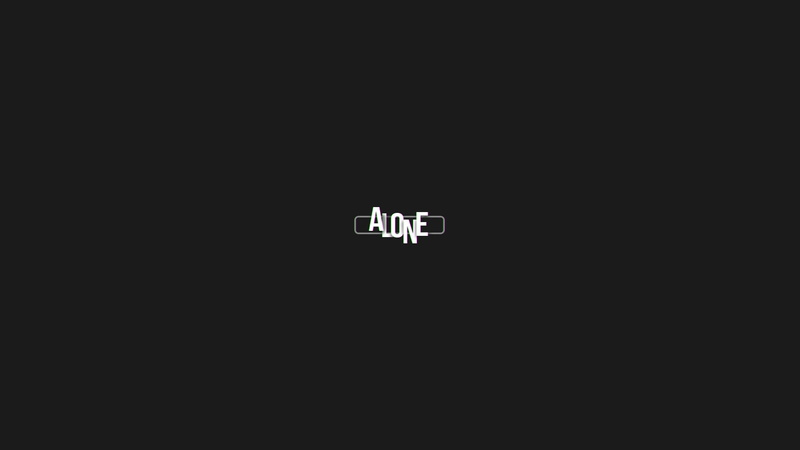 Minimalist, 1080P, Word, Misc, Alone