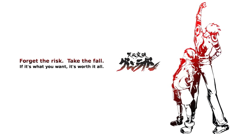 paper, motivational, red, creativity, representation, studio shot, no people, text, craft, two, non-western script, script, Tengen Toppa Gurren Lagann