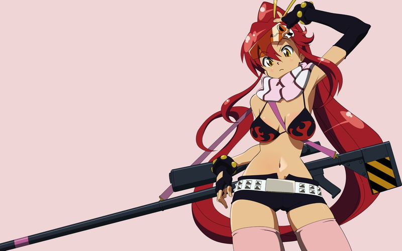 yoko, hd, lagann, art, x, 720P, gurren, tengen, hot, littner, Tengen Toppa Gurren Lagann, toppa, anime, Yoko Littner