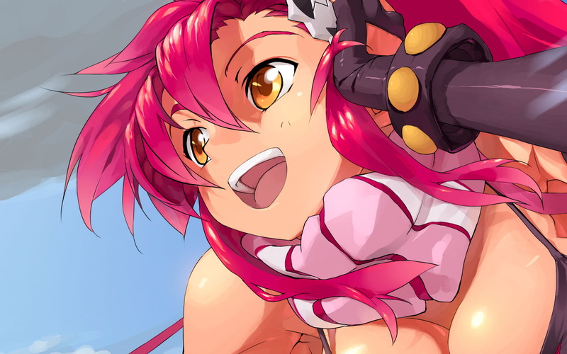 toppa, littner, hd, 1080P, cartoon/comic, anime, tengen, gurren, yoko, lagann