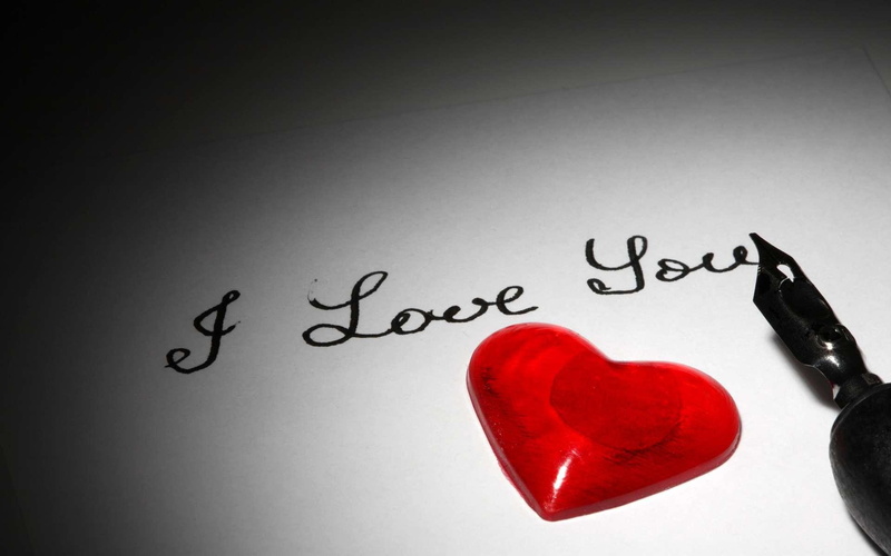 heart, love, decor, text, glass, l, passion, 1080P, 3d and abstract, red, romance, ve