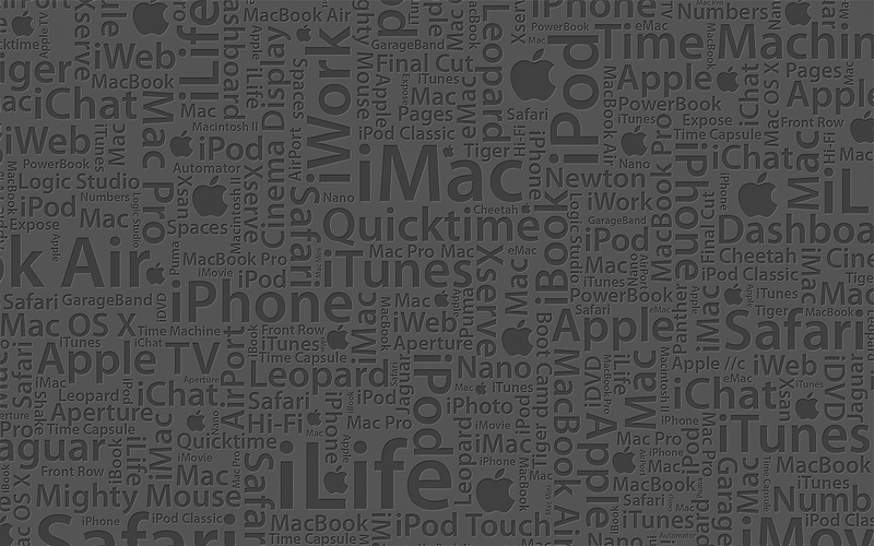 abstract, gray background, repetition, mac, imac, full frame, leopard, box, design, sign, illustration, belief, indoors, apple, technology, symbol, iwork