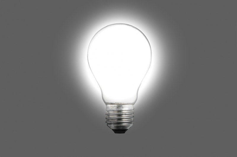 illustration, electric, illuminated, black background, nobody, ideas, household, studio shot, 1080P, conservation, innovation, energy efficient lightbulb
