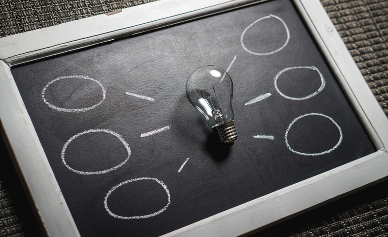 incandescent, discovery, concept, blackboard, innovation, inspiration, communication, business, education, device, 4K, chalkboard, display, imagination
