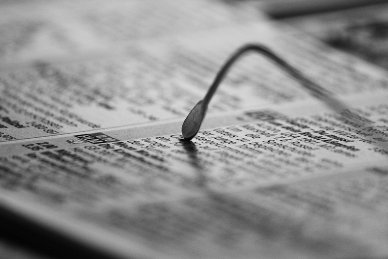 paper, selective focus, corporate business, read, still life, data, newspaper, glasses strap, information, trading, communication, business, investment