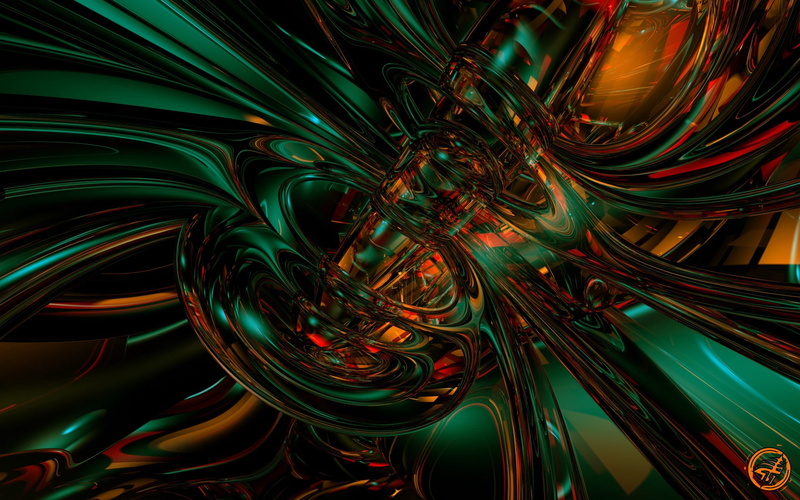 bright, form, green, close-up, night, space, chaos, science, shiny, technology, pattern, creativity, red, no people, backgrounds, shape, fractal