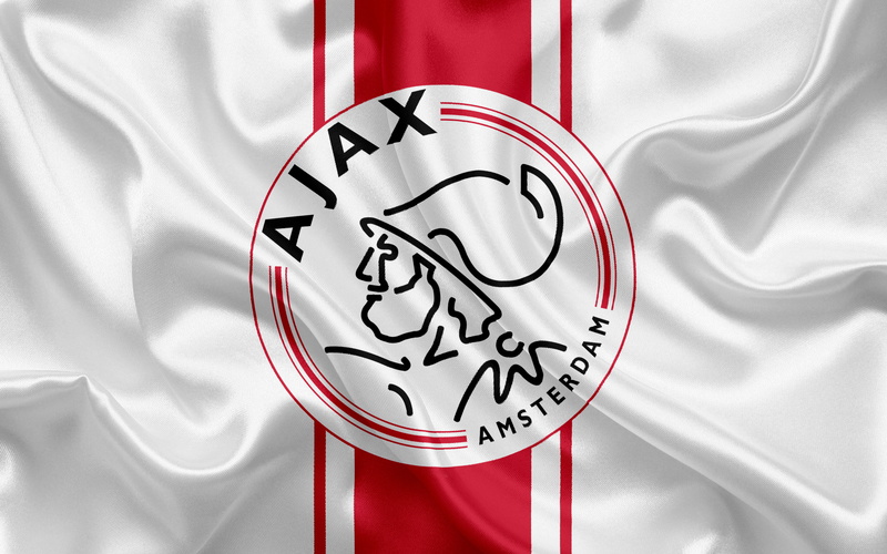 AFC Ajax, Soccer, 4K, Emblem, Logo