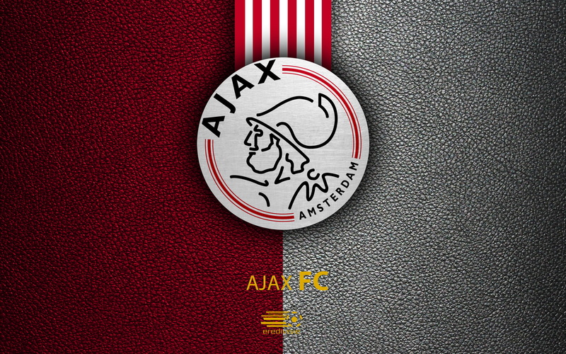 4K, Emblem, AFC Ajax, Logo, Soccer
