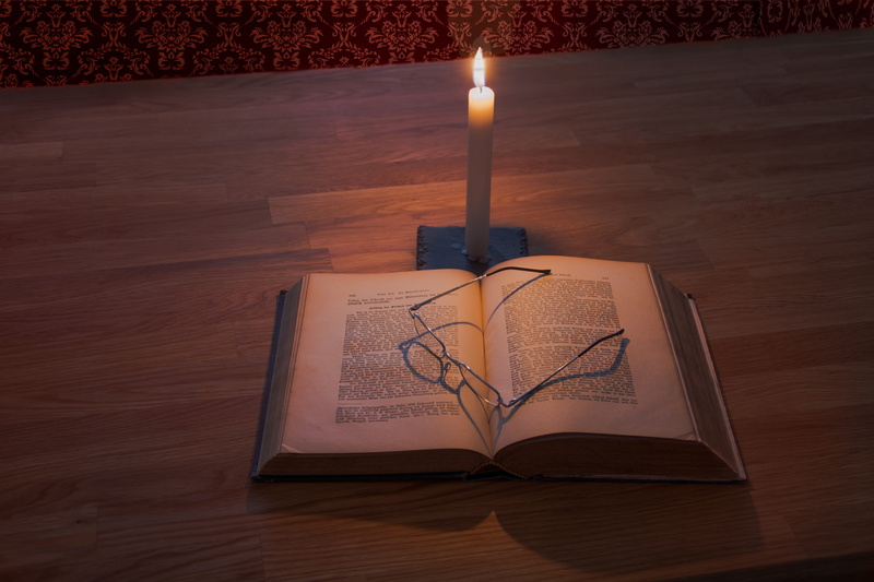 learn, no people, table, glow, high angle view, wood - material, glowing, light, fire, flame, education, 5K, book, wood, letters, heat, candle, taper