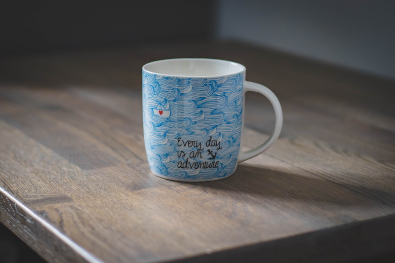 art, cup, hd, monochrome, inscription, motivation, table, 5K