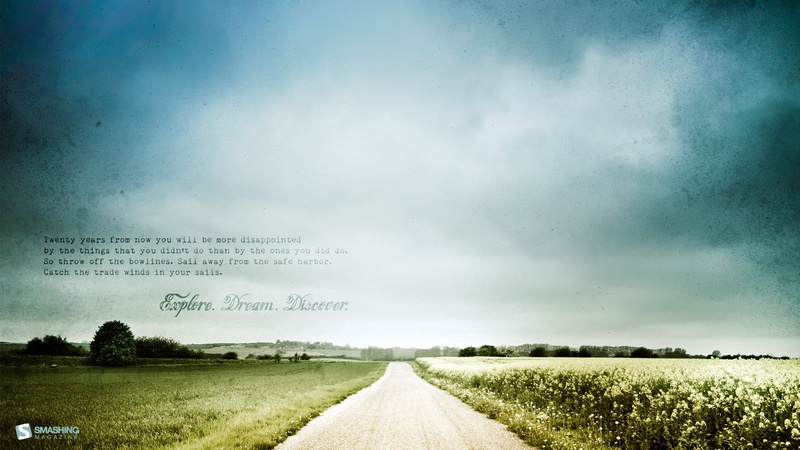 landscapes, magazine, quotes, roads, discovery, dreams, smashing, sailing, typography, futuristic, motivation, 1080P