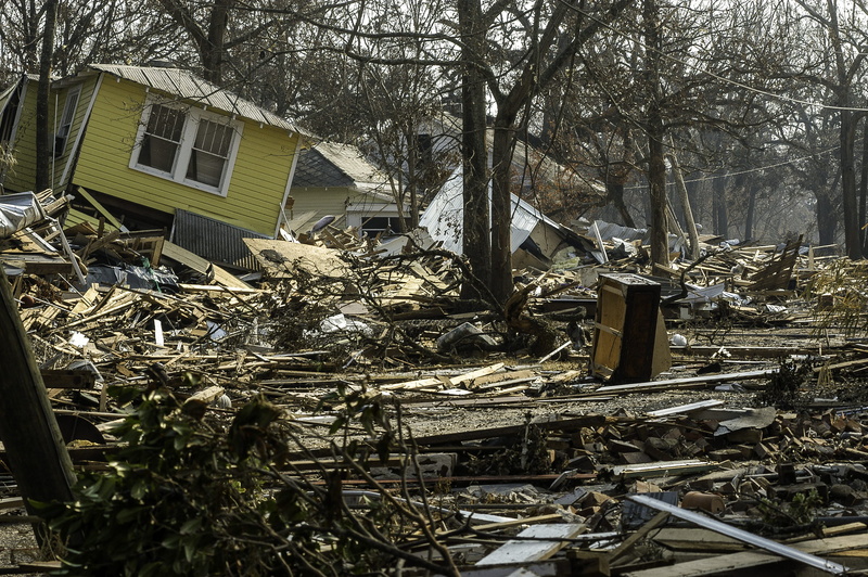 outdoors, Natural disaster, run-down, damage, disaster, trash, garbage, mess, done, Hurricane Katrina, nature, destruction, broken, missisippi, wood - Material