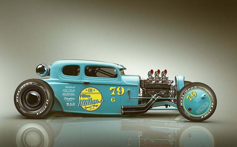 720P, Vehicles, Milton Motors 79 Coupe Concept