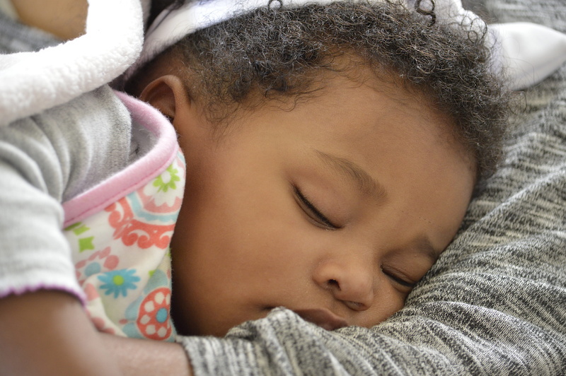 gray, child, little, lying, relaxed, face, eyes closed, innocence, childhood, brown skin, baby, comfortable, sleeping baby, soft, hairstyle, curly hair