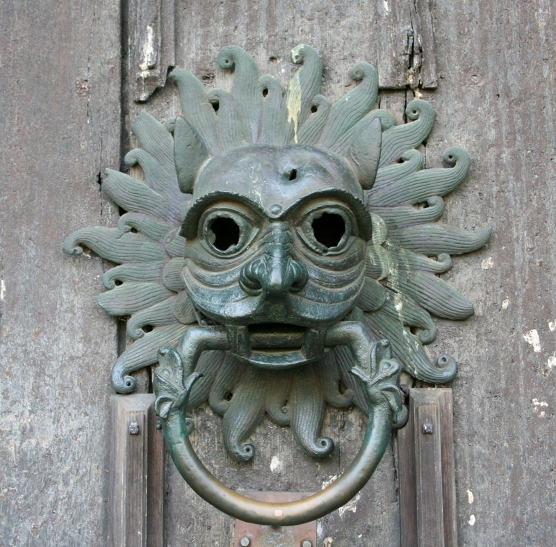 Door, creativity, day, sculpture, craftsmanship, old, wall - building feature, outdoors, Brass, ornate, vintage, handle, carving - craft product, safety