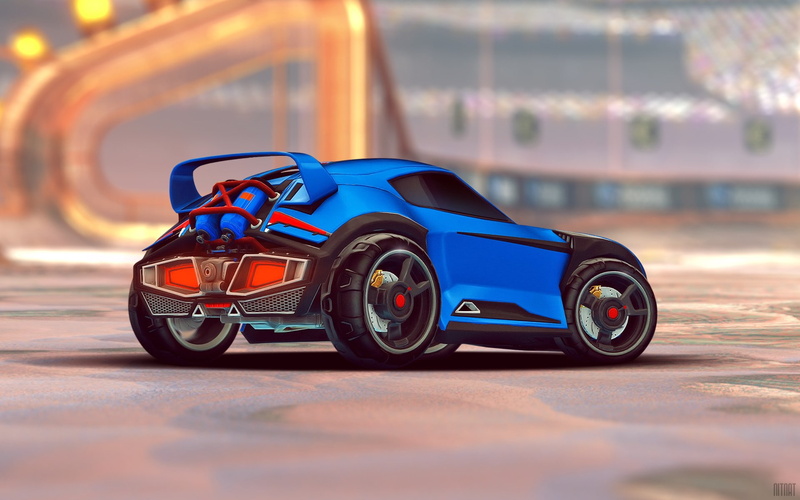 Rocket League, multi colored, sports car, shiny, Takumi, 1080P, land vehicle, render, toy car, red, auto racing, competition, transportation, mode of transportation