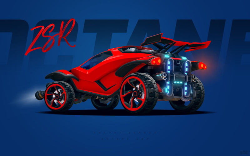 Octane ZSR, Rocket League, 1080P, render, video games