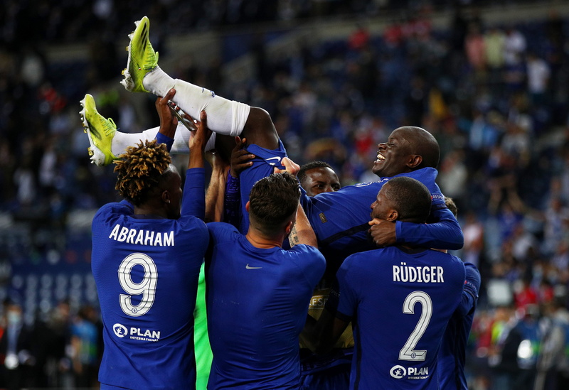 soccer, trophy, Chelsea FC, sport, Champions League, Football, 4K