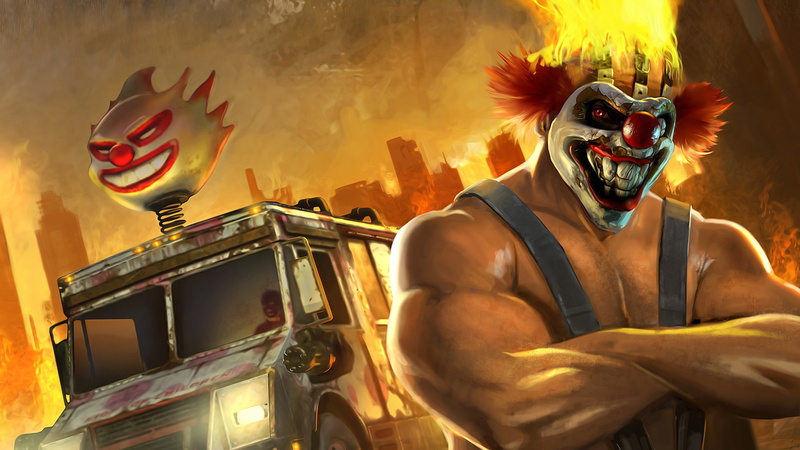 metal, tooth, video games, clown, sweet, 1080P, hd, twisted