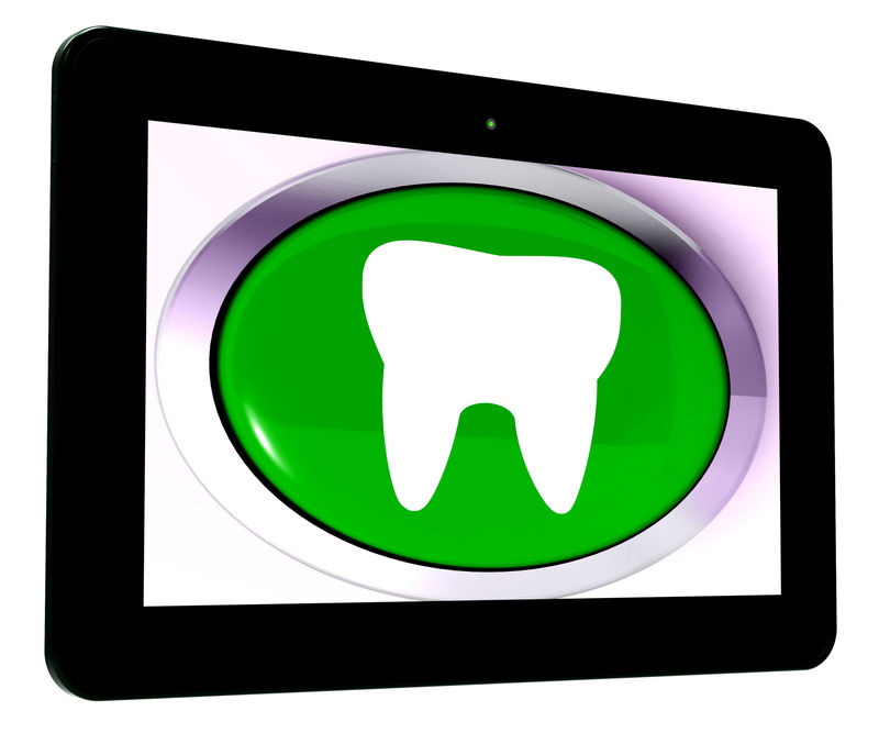 clean, communication, toothpaste, connection, meaning, circle, appointment, computer monitor, wireless technology, hygienist, screen, no people, white background