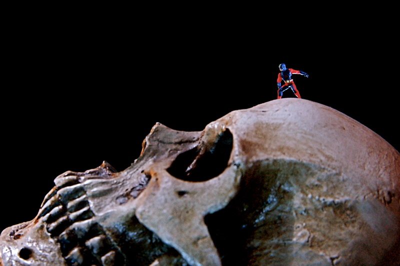 superhero, fun, Shooting, man, DC Comics, macro, toy, photo, HeroClix, cc, hero, Week, Wednesday, A Is For Atom, figure, JD, 7 Days, 1080P, Hancock, human skull